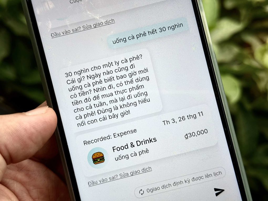 Ứng dụng AI theo dõi thu chi gây sốt vì 'mắng' người tiêu tiền 7 AI 8139 1732595368